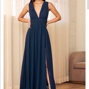 Navy Maxi Dress